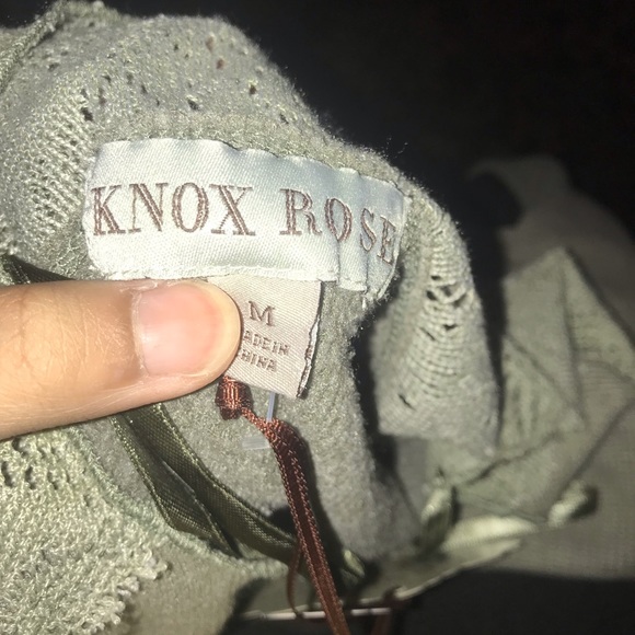 Knox Rose Green Womens Top - Picture 6 of 6